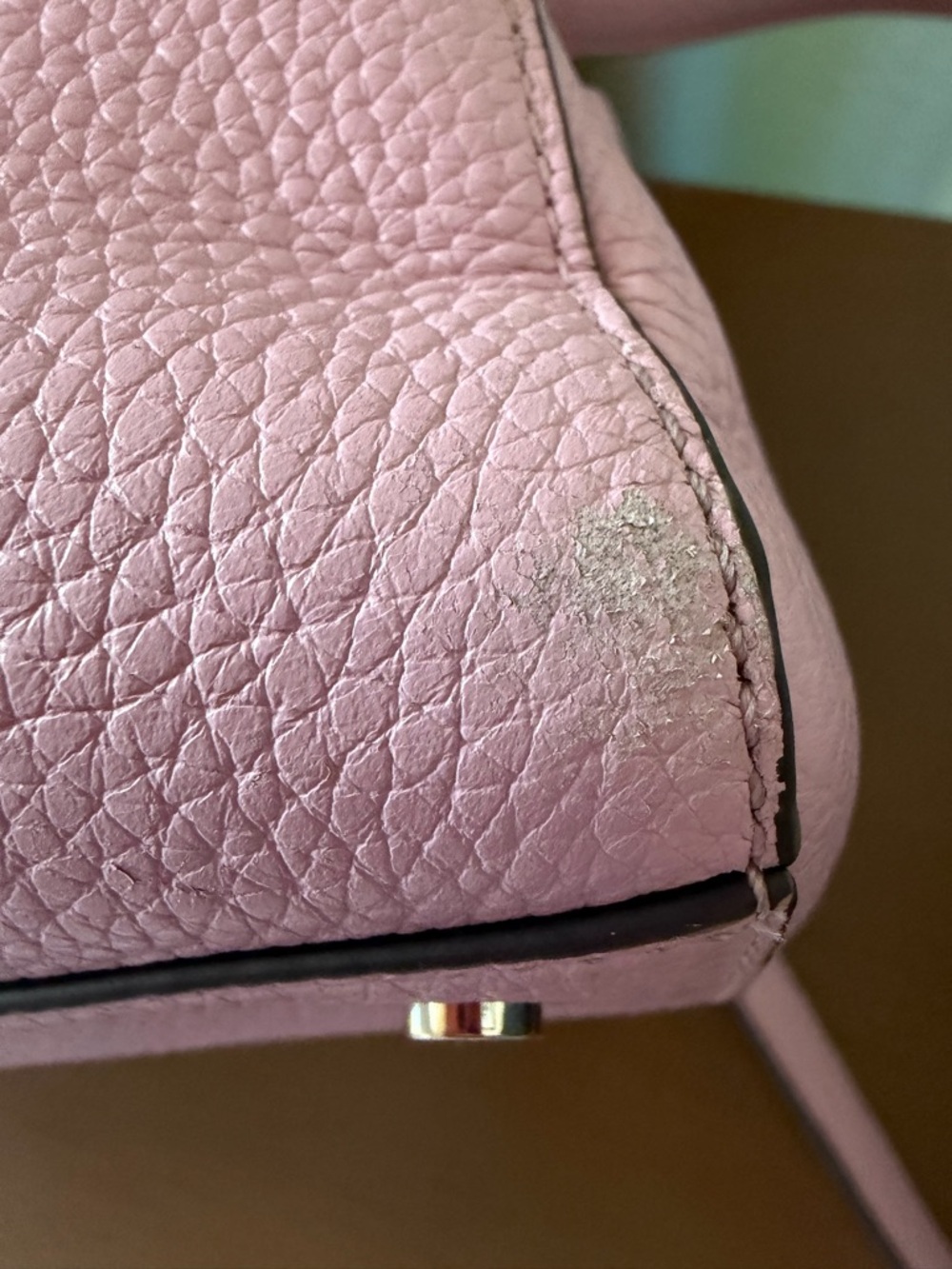 kate spade Lilac Pebbled Leather Satchel with Shoulder Strap - Picture 7 of 16